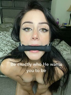 Be his whore.