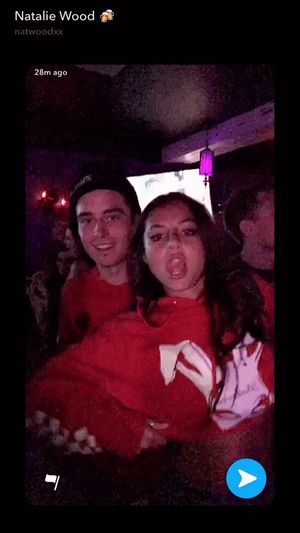 Drunk slut exposing tit