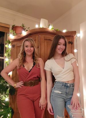 Two beautiful, no lie.