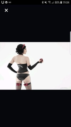 Sexy snow white cosplay