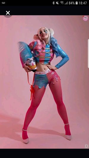 Sexy Harley quinn band outfit