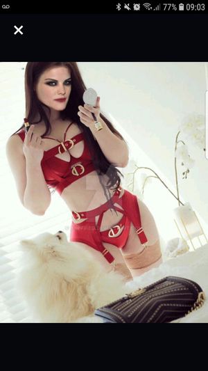 Sexy Jaimie-Alexander lingerie