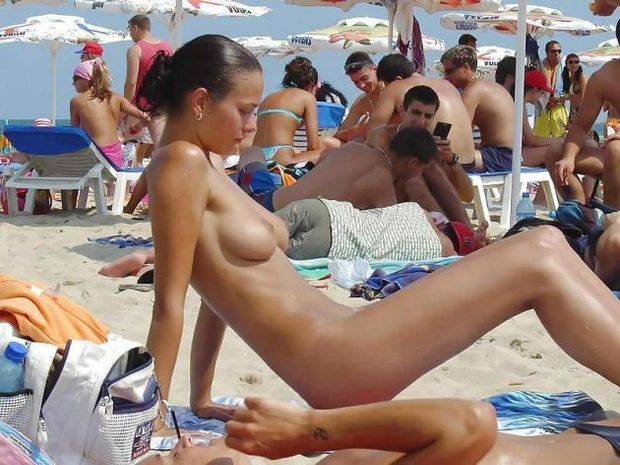 nude public