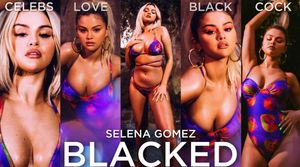 Selena gomez blacked