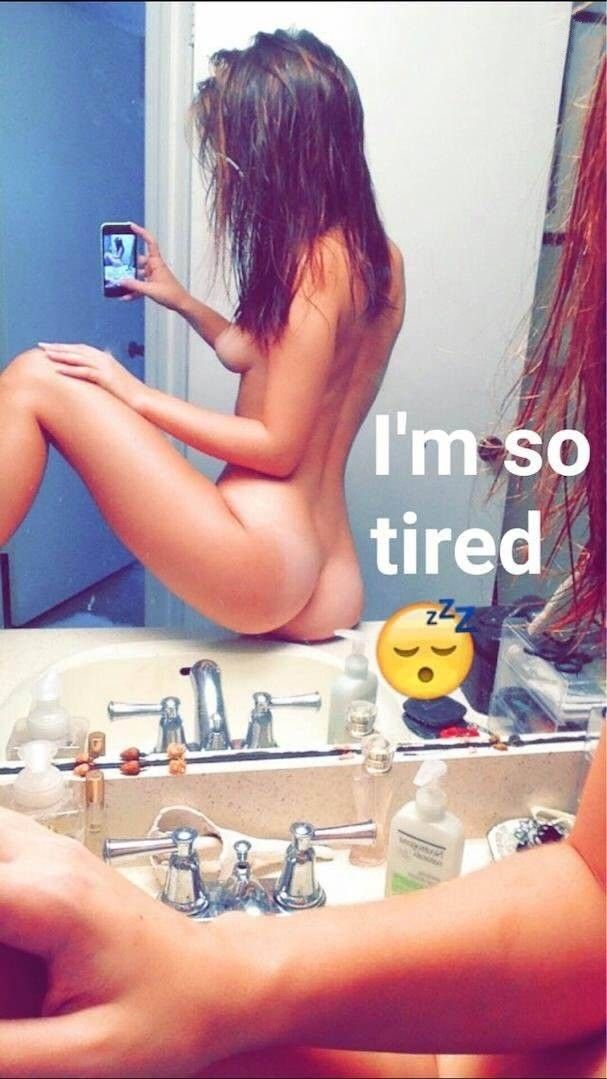 I'm so tired (cute teen's booty)