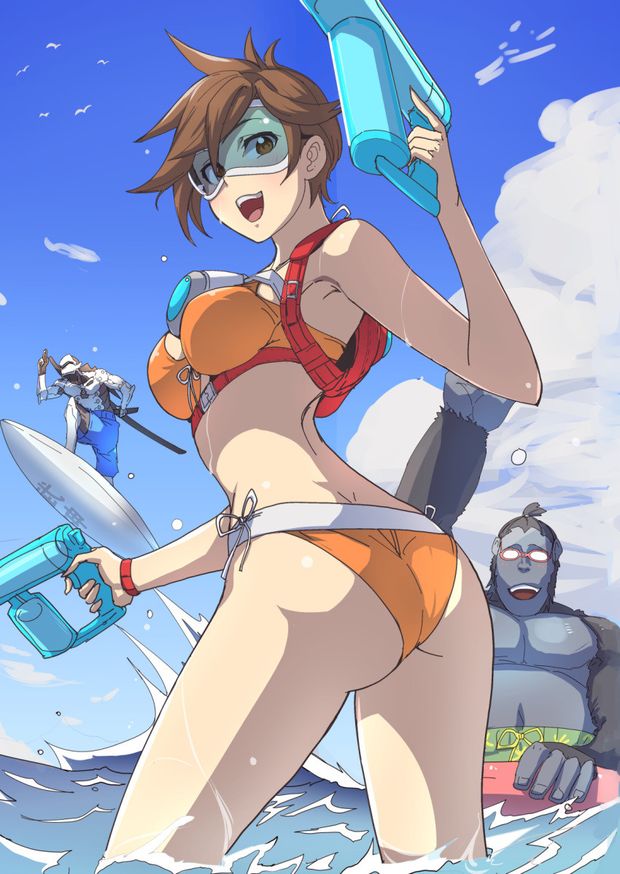 Bikini Anime Tracer(clash kuro neko)