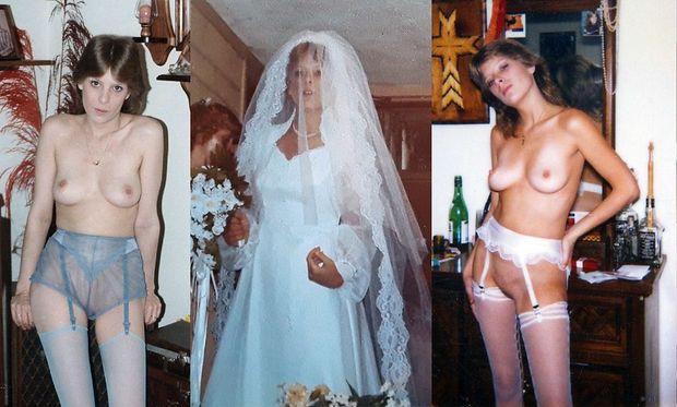 3 views of the bride