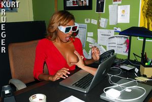 Black woman getting her boob grabbed