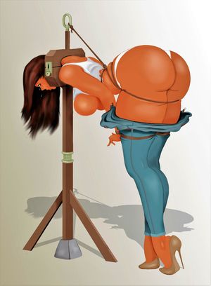 Bondage cartoon