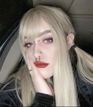 Perverted blonde was your thick cum on her face