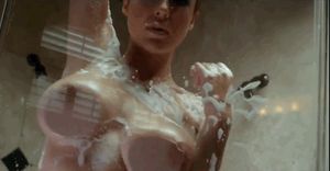 Sabrina Nichole in a shower