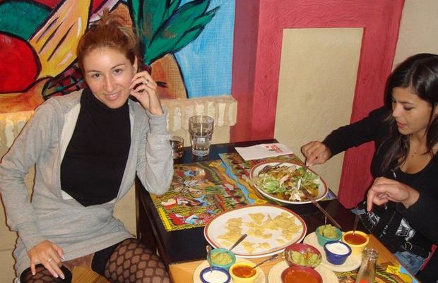upskirt next to sister-in-law at dinner