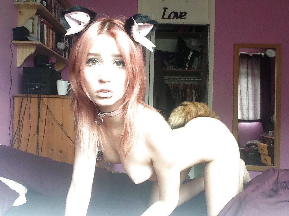 pink haired "kitty"