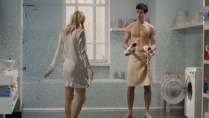 Clothes sucked into washer