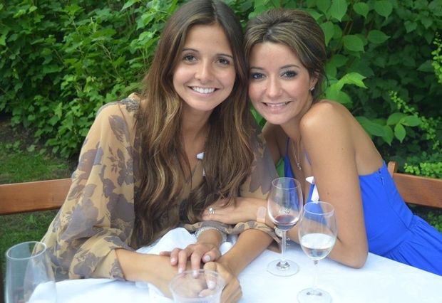 Both brunettes are hot equally.