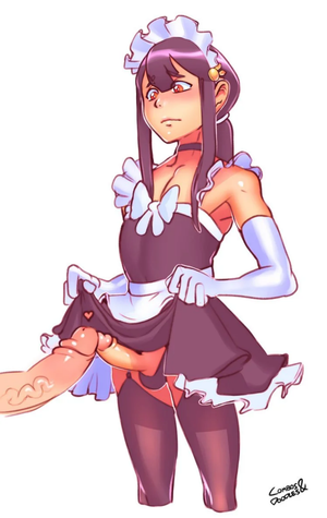 A sweet kiss of the cocks