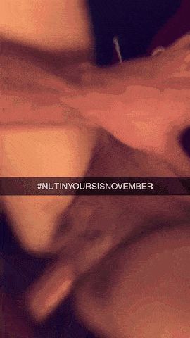 #NUTINYOURSISNOVEMBER