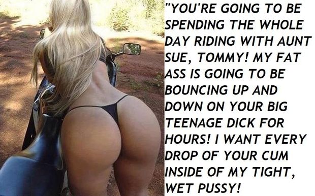 Riding with Aunty