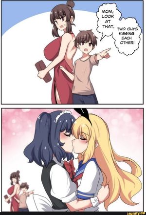 Femboy bff's make out in public