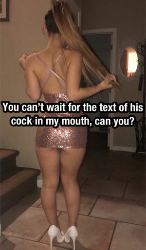 I always ask her to "send pix".