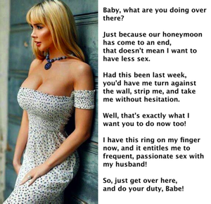 The purpose of marriage