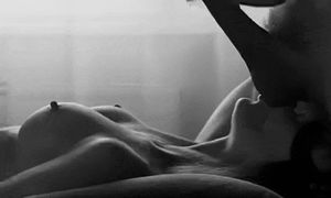 perfect tits girlfriend sucking balls