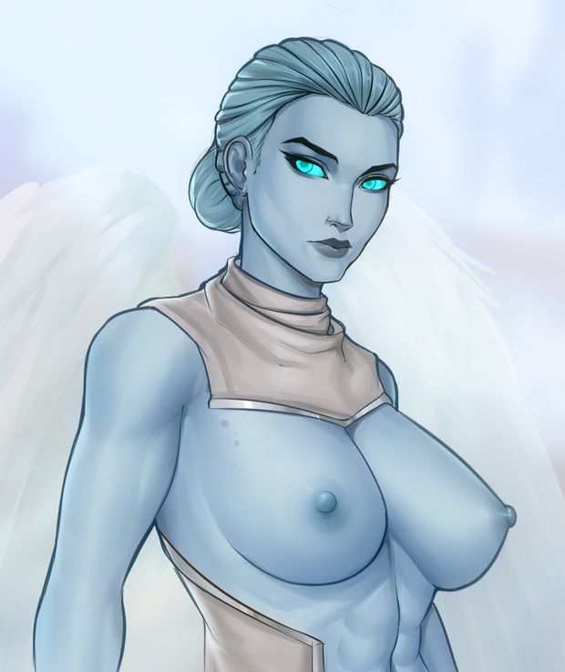 blue