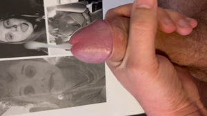 cumming on sexy face of @florcitanegra