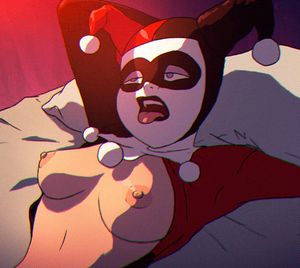 Harley Quinn bouncing tits