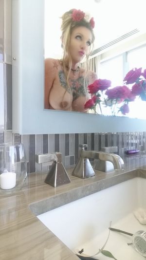 Slut abbie white lingerie for her 1 year wedding anniversary. Slutabbie's 1 year wedding anniversary photo set.