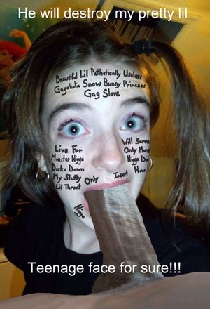 He will destroy Amanda Edwards' pretty lil teenage face for sure captioned