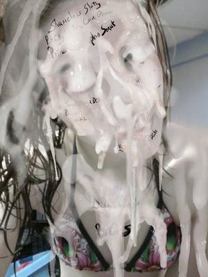 My slutty lil worthless EXGF Rebecca Lawrence regrets her choice to get a massive bukkake facial