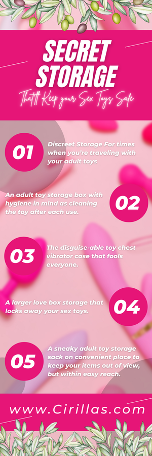 Secret Storage That’ll Keep your Sex Toys Safe