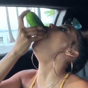 Loves cukes throated