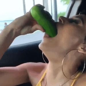 Loves cukes throating