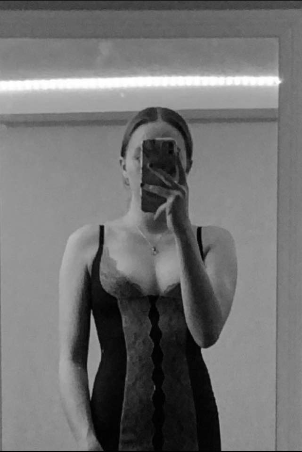 Hot teen mirror
