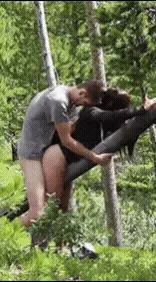 Outdoors sex