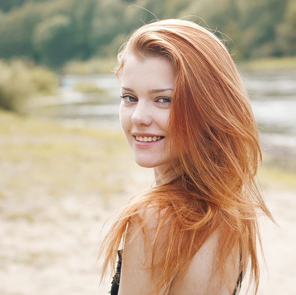 Cutie with ginger locks.