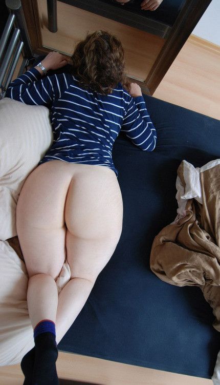 I really appreciate that white booty
