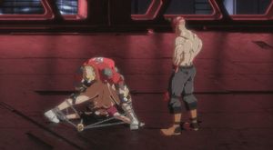 Dark Slut fucked by gang thug #2