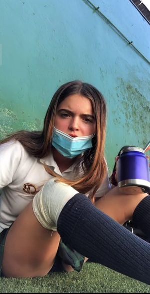 Candid...busted! Ouch