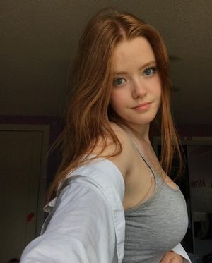 Teen in Grey tank top