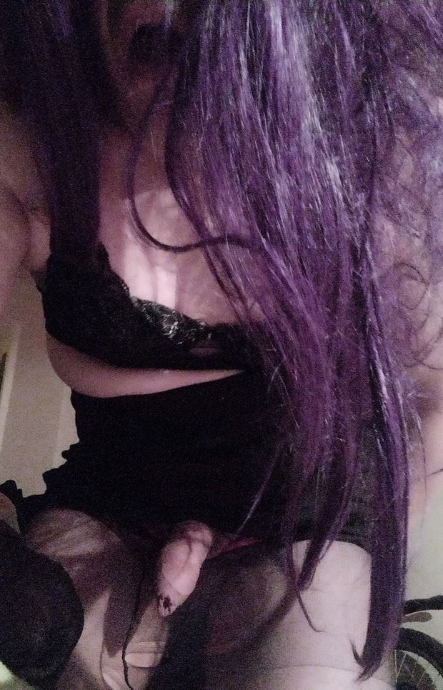 When i put my dildo deep in m'y slutty ass.