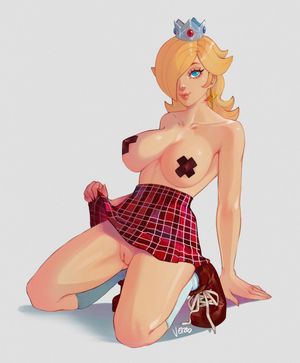 Upskirt - Rosalina - Super Mario - Nintendo