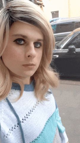 Wait for it. Blonde sissy