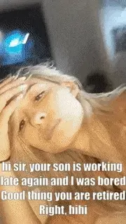My father and my girlfriend grew a lot closer after his retirement