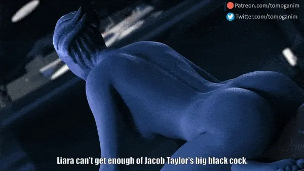 Liara cheats on Shepard with Jacob Taylor’s big black cock.