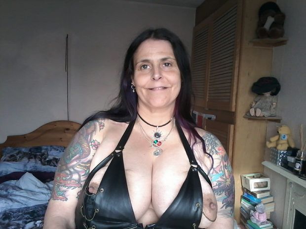 Granny with massive tits