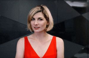 Jodie Whittaker Orange Dress