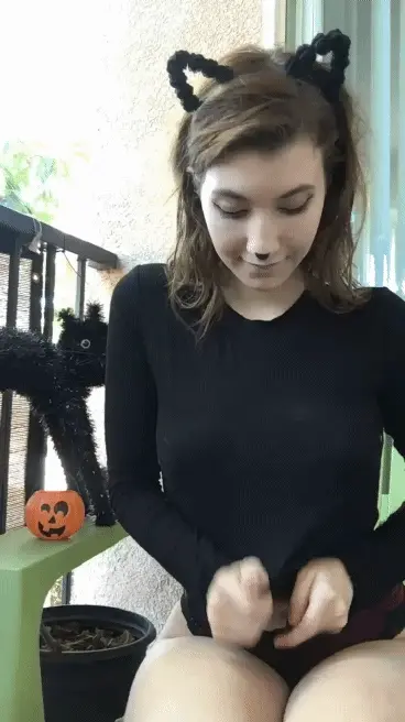 She wants to show you something